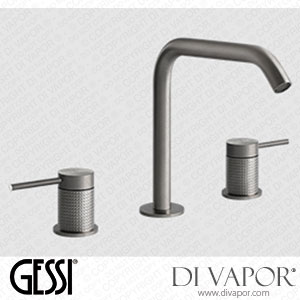 Gessi Three-holes Basin Mixer With Spout, With Flexible Hoses Without Waste (Art. 54412) Spare Parts