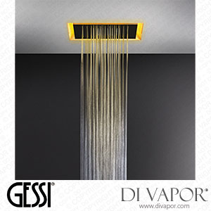 Gessi 500x500 Built-in Shower System, With Rainfall Function And Chromotherapy Effect, For False-ceiling Installation (Art. 57501) Spare Parts