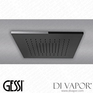 Gessi 350x350 Shower System For False-ceiling Installation (Art. 57801) Spare Parts