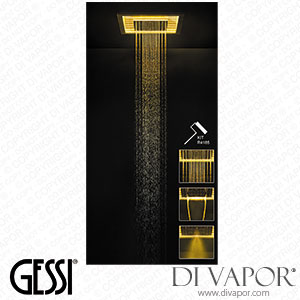 Gessi External Parts For Multifunctional Shower System With Chromotherapy (Art. 57963) Spare Parts