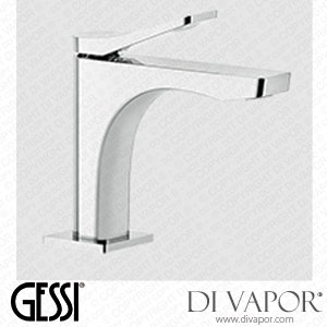 Gessi Basin Mixer, Flexible Hoses With 3/8 Inch Connections, Without Waste (Art. 59002) Spare Parts