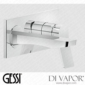 Gessi External Parts For Built-in Mixer With Spout, Without Waste (Art. 59092) Spare Parts