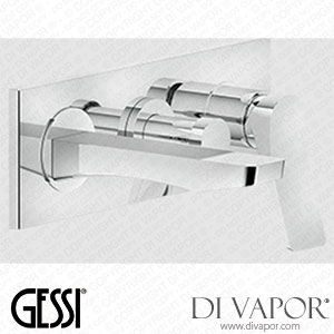 Gessi External Parts For Two-way Built-in Shower Mixer With Tub-filler Spout And Diverter (Art. 59138) Spare Parts