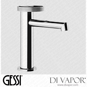 Gessi Basin Mixer, Flexible Connections, Without Waste (Art. 63302) Spare Parts