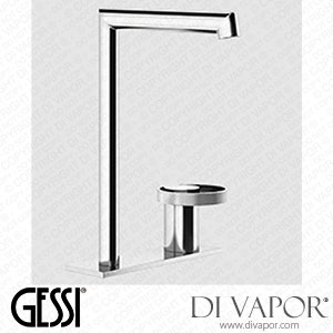 Gessi High Version Basin Mixer, Long Spout, Flexible Connections, Without Waste (Art. 63316) Spare Parts