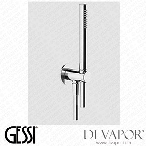 Gessi Shower Set With Water Outlet (Art. 63329) Spare Parts