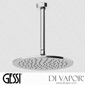 Gessi Ceiling-mounted Showerhead, Lenght On Request (Art. 63350) Spare Parts