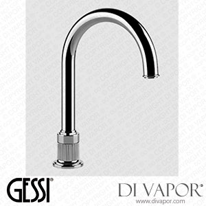 Gessi Medium Basin Spout (Art. 65025) Spare Parts