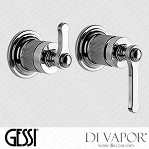 Gessi External Part For Mixer, Two-way Diverter (Art. 65038) Spare Parts