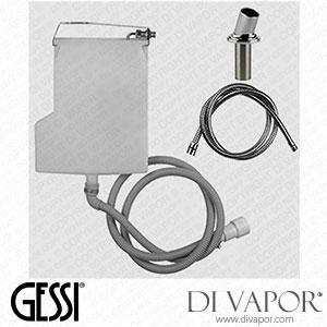 Gessi Pull-out Handshower Drain Kit, Rim Installation (Art. 65050) Spare Parts