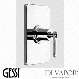 Gessi External Part For Wall-mounted Mixer, One-way (Art. 65061) Spare Parts