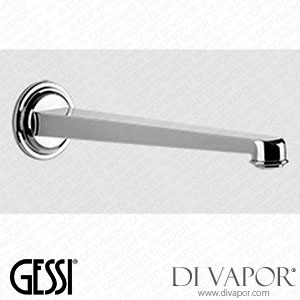 Gessi Wall-mounted Basin Spout, Long Spout (Art. 65101) Spare Parts