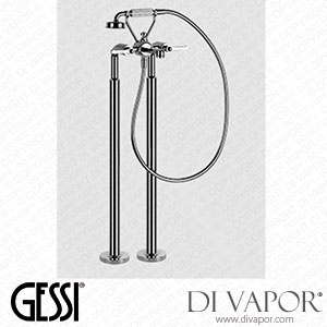 Gessi External Part For Freestanding Bath Mixer With Automatic Diverter (Art. 65128) Spare Parts