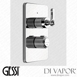 Gessi External Part For Thermostatic Mixer, Two-way Diverter (Art. 65135) Spare Parts