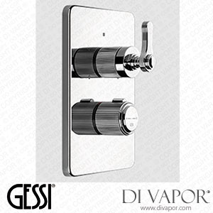 Gessi External Part For Thermostatic Mixer, Three-way Diverter (Art. 65137) Spare Parts