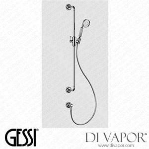 Gessi Sliding Rail With Antilimestone Handshower, 1,50 M Flexible Hose And Water Outlet (Art. 65142) Spare Parts