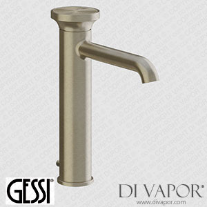 Gessi Medium Version Basin Mixer With Waste And Connecting Flexibles (Art. 66005) Spare Parts