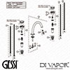 GESSI Art. 66014 Tech Diagram