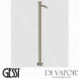 Gessi External Part For Freestanding Basin Mixer Without Waste (Art. 66095) Spare Parts