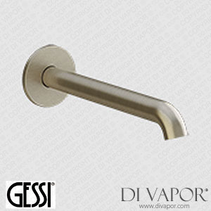 Gessi Wall-mounted Medium Spout Basin (Art. 66102) Spare Parts