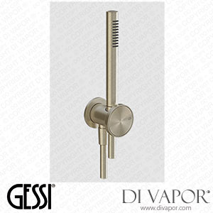 Gessi Shower Set With Water Outlet (Art. 66123) Spare Parts