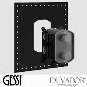 Gessi Built-in Part For Wall-mounted Electronic Separate Control (Art. 44679) Spare Parts