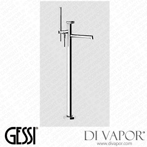 Gessi External Parts Freestanding Bath Mixer With Automatic Diverter (Art. 63328) Spare Parts