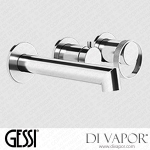 Gessi External Parts Wall-mounted For Bath Mixer, Two-way Diverter (Art. 63342) Spare Parts