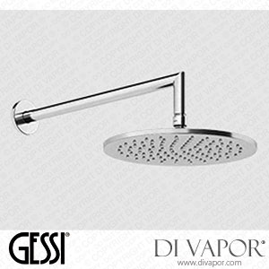 Gessi Wall-mounted Adjustable Showerhead (Art. 63348) Spare Parts