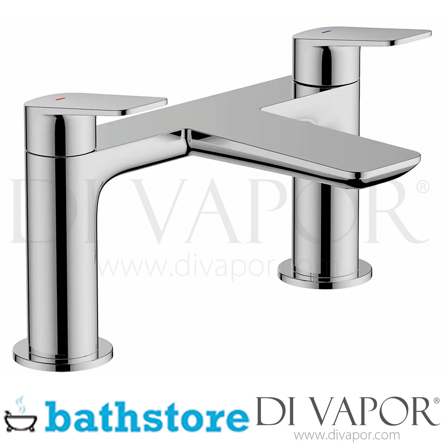 Bathstore Aero Chrome Deck Mounted Bath Filler Tap Spare Parts - B DV 106