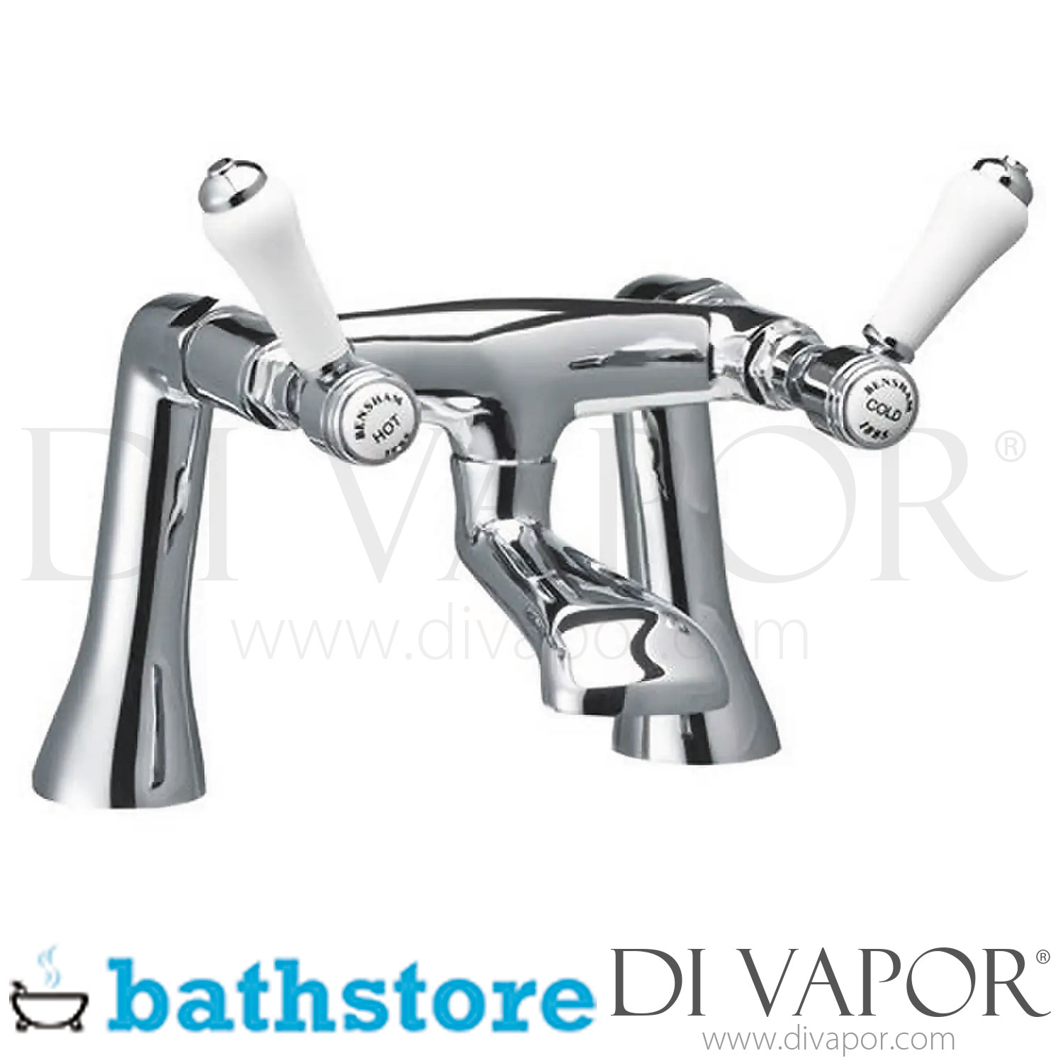 Bathstore Bensham Lever Head Chrome Bath Filler Tap Spare Parts - B DV 114