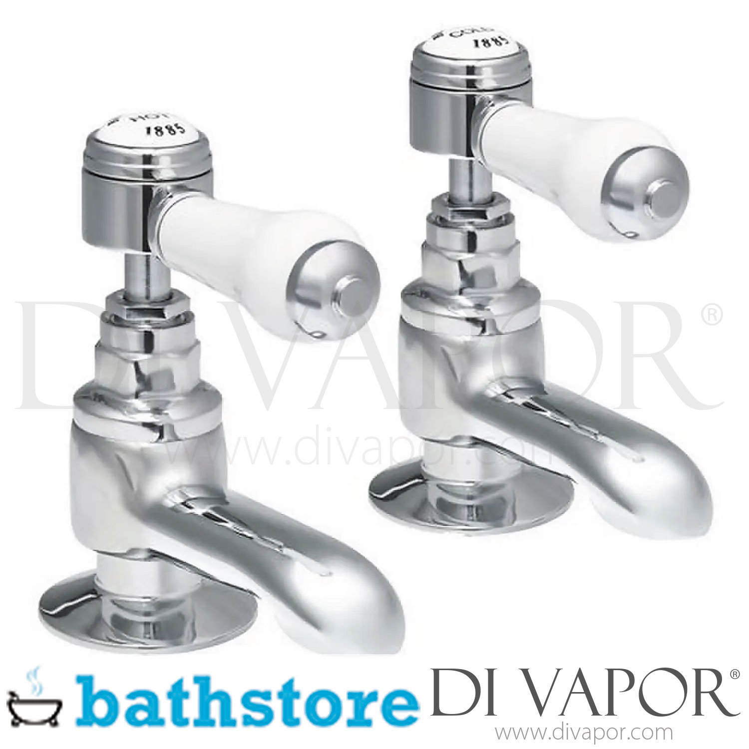 Bathstore Bensham Chrome Lever Head Cloakroom Basin Taps Spare Parts ...