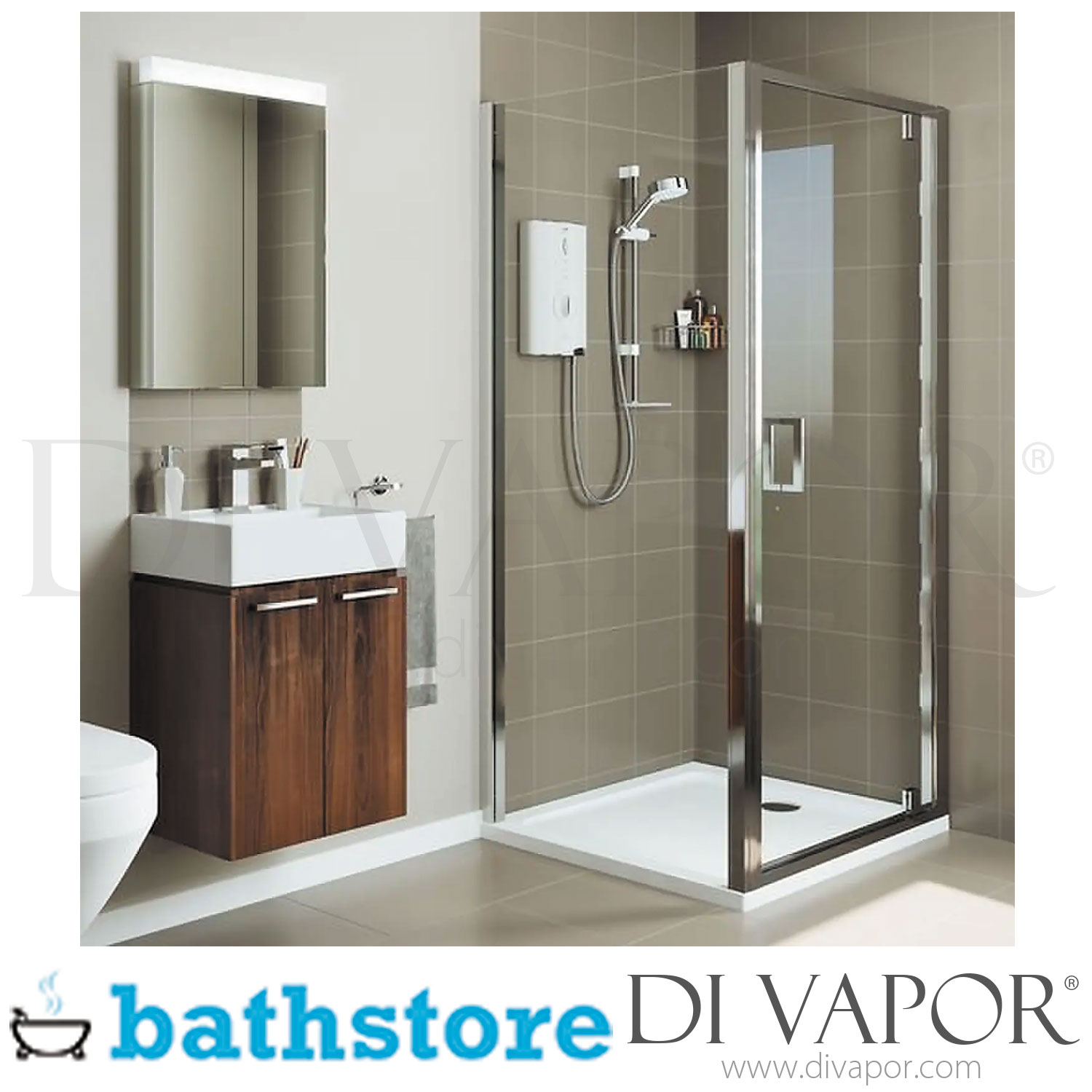 Bathstore Mira Sport Max Electric Shower with Airboost 10.8kW Spare