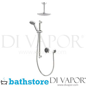 Bathstore Aqualisa Quartz Touch Concealed Digital Shower & Ceiling Head Kit for Combi Boilers Spare Parts - B DV 182