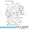 Bathstore B-DV-187 Diagram Spare Parts