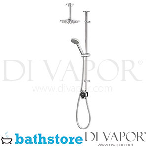 Bathstore Aqualisa Quartz Touch Exposed Digital Shower & Ceiling Head Kit for Pumped Boilers Spare Parts - B DV 209