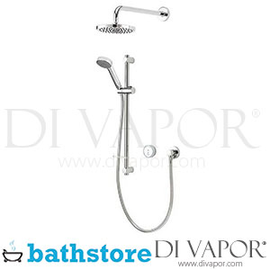 Bathstore Aqualisa Quartz Blue Digital Shower & Wall Head Kit for Combi Boilers Spare Parts - B DV 233