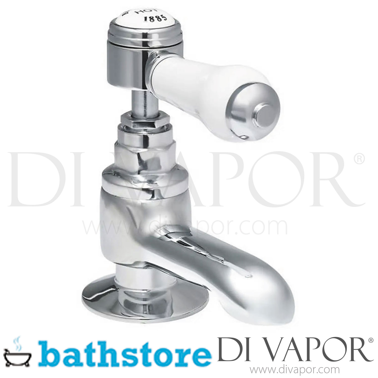 Bathstore Bensham Chrome Lever Head Long Nose Basin Taps Spare Parts ...