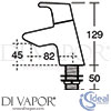 Ideal Standard B0163AA Spare Diagram