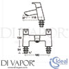 Ideal Standard B0247AA Mixer Spare Diagram