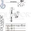 Ideal Standard B0247AA Mixer Spare Tech Diagram