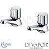 Ideal Standard B0350AA Alto Bath Pillar Taps Rim Spare Parts