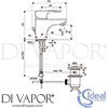 Ideal Standard B0700AA Mixer Spare Tech Diagram