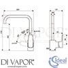 Ideal Standard B0744AA Mixer Spare Diagram