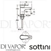 Sottini B1051AA Spare Diagram