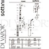 Sottini B1052AA GEN1 Mixer Spare Tech Diagram