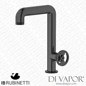 IB Rubinetti B1202CS Bold Tall Monohole Washbasin Mixer Complete with Drain Spare Parts