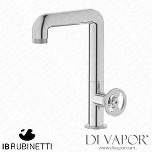 IB Rubinetti B1202SS Bold Tall Monohole Washbasin Mixer Complete with Drain Spare Parts