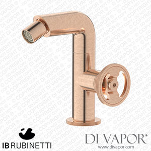 IB Rubinetti B1220SR Bold Monohole Bidet Mixer Complete with Drain Spare Parts