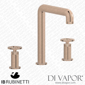 IB Rubinetti B1390SR Bold Three Holes Washbasin Set with Tall Spout Spare Parts